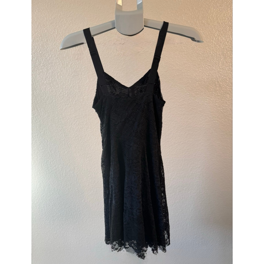 Free People Reflected Moonlight Lace Dress Black NWOT Size XS Prom Whimsigoth - Picture 4 of 8